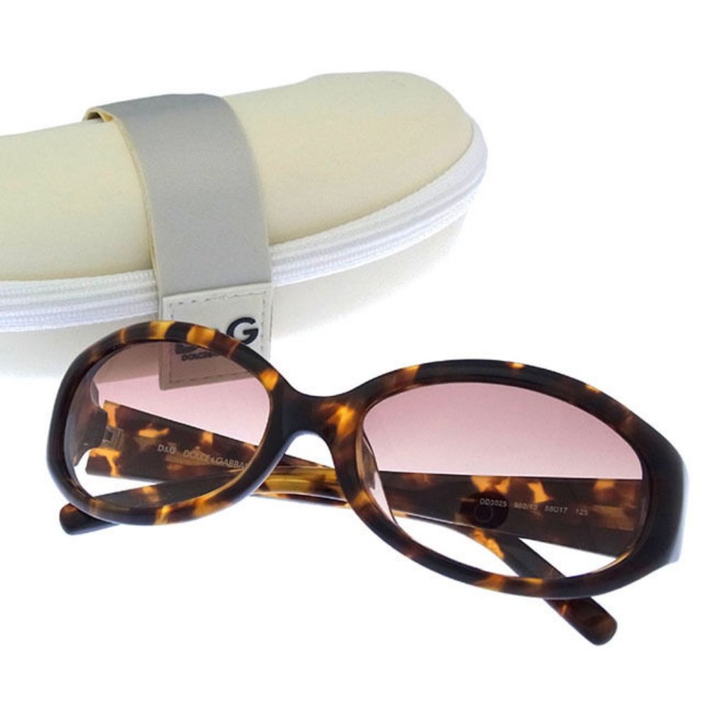 AUTH Dolce&Gabbana sunglasses Brown Pink Woman